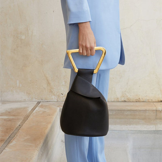 Irregular Acrylic Bucket Bag Women