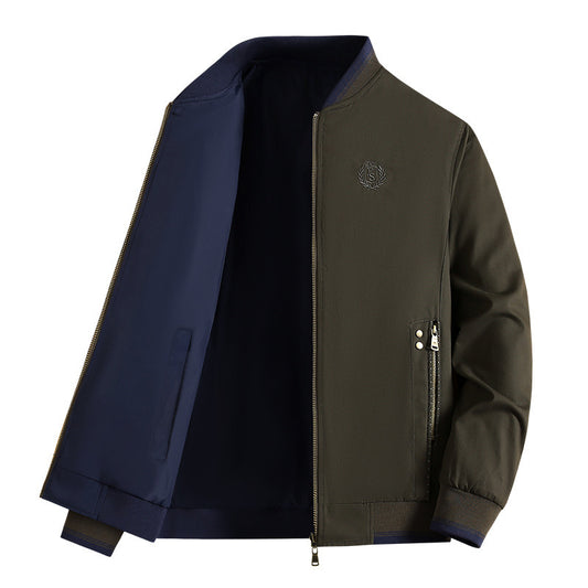 Double-sided Jacket Men's Coat Fashion Casual