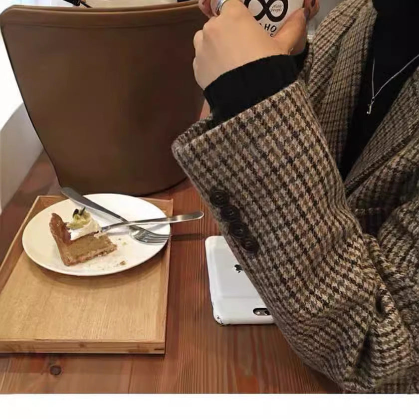 Women's Korean-style Loose Coat Autumn And Winter Suit