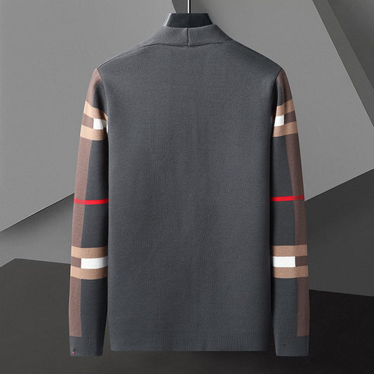 Versatile And Handsome Sweater Knitted Coat