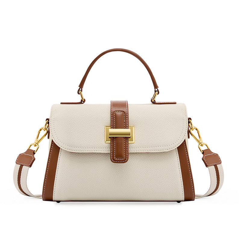 Women's Versatile Leather Fashionable Handbag