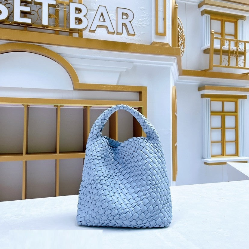 Woven Large Capacity Versatile Tote Shoulder Bag