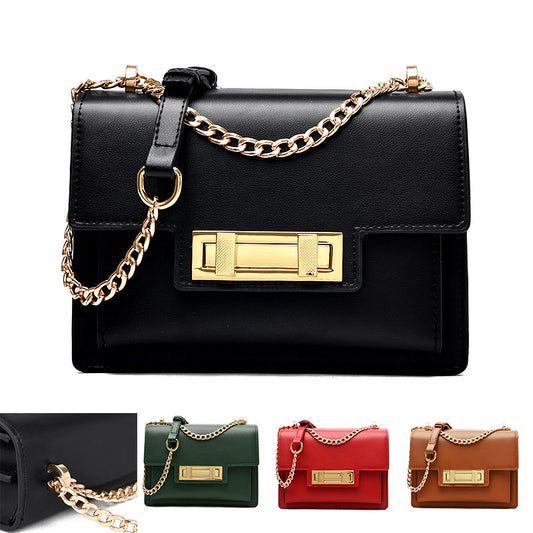 Versatile fashion cross body leather bag