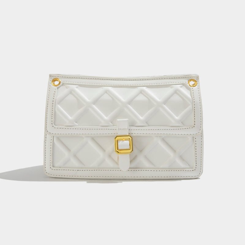 High-end Trendy Messenger Bag Rhombus Simple Armpit Small