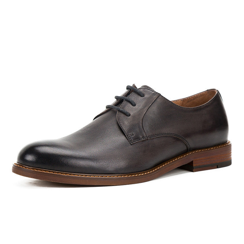 British All-Match Lace-Up Business Derby Shoes