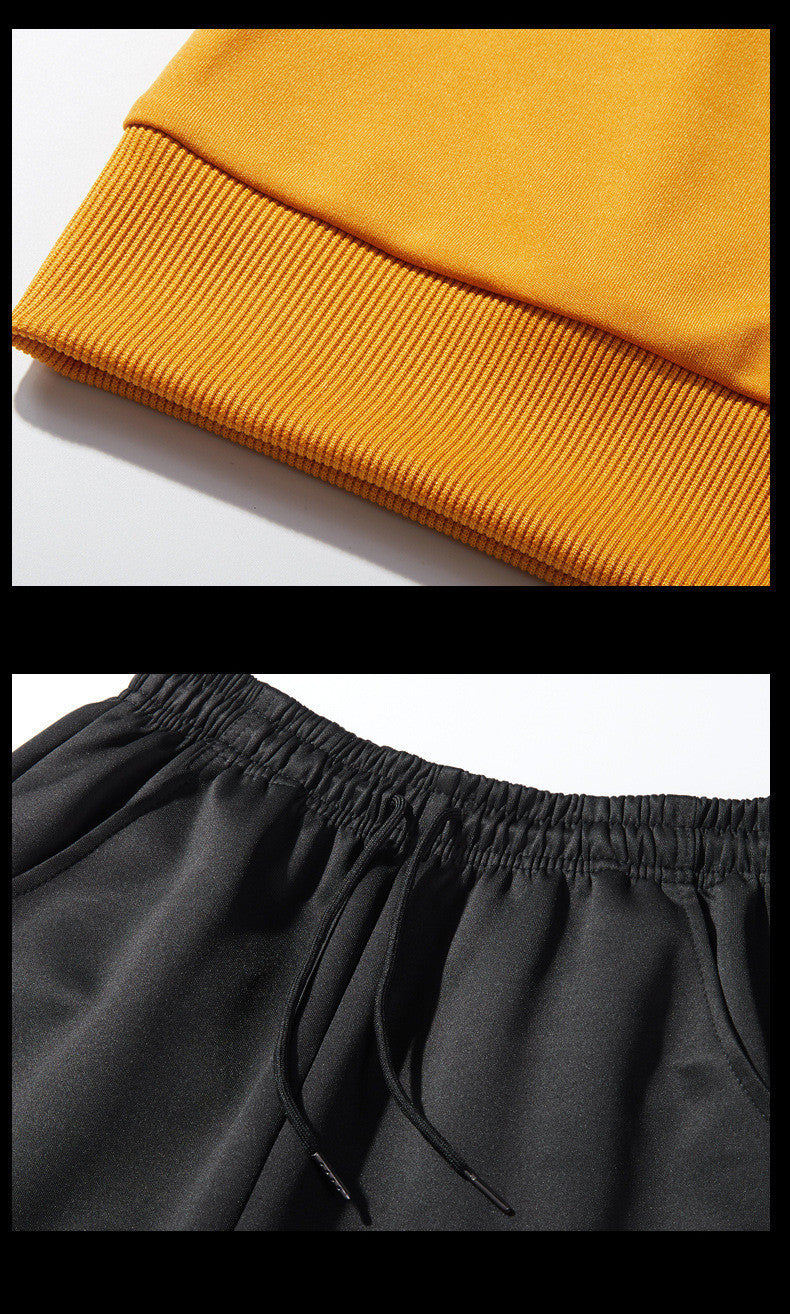 Long Sleeve Sweater Suit Youth Men's Sports Suit