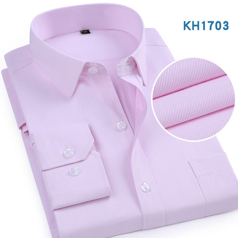 Workwear Formal Wear Business Casual Long-Sleeved Shirt