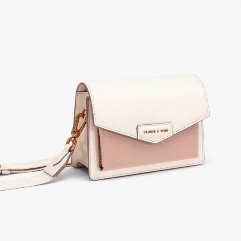 Shoulder Bag Envelope Messenger Bag Powder Wax Commuter Ladies Flip Bag