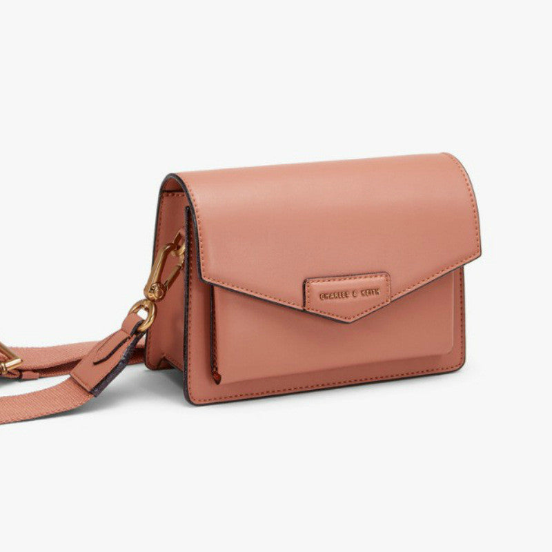 Shoulder Bag Envelope Messenger Bag Powder Wax Commuter Ladies Flip Bag
