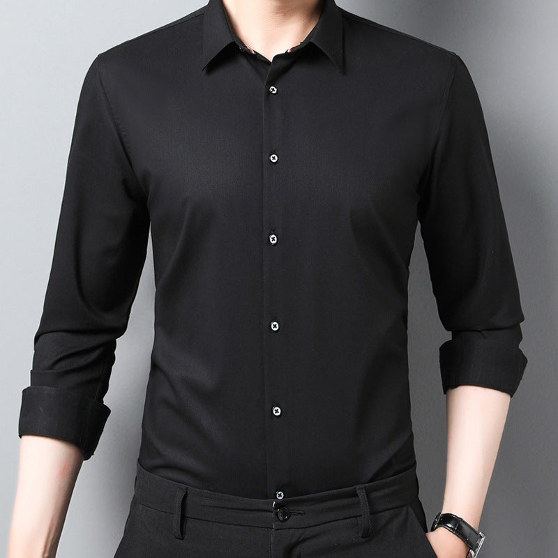 Business Casual Men's Long-Sleeved Shirt