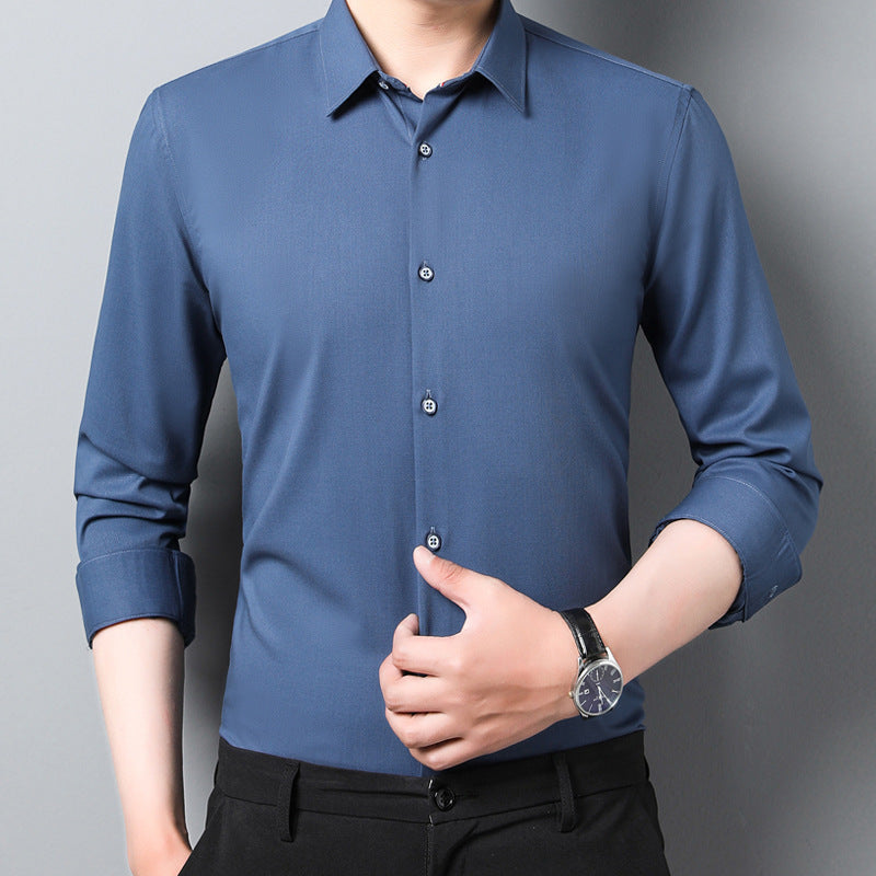 Business Casual Men's Long-Sleeved Shirt