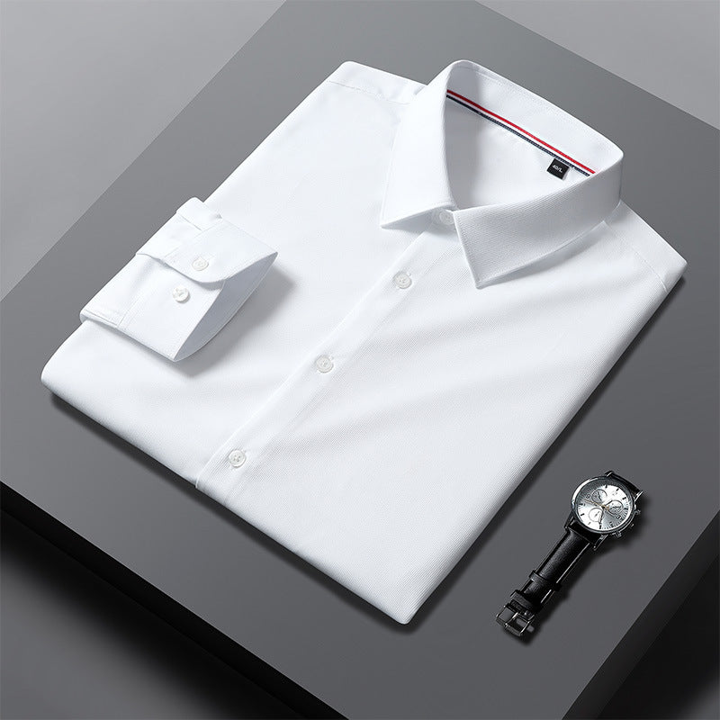 Business Casual Men's Long-Sleeved Shirt