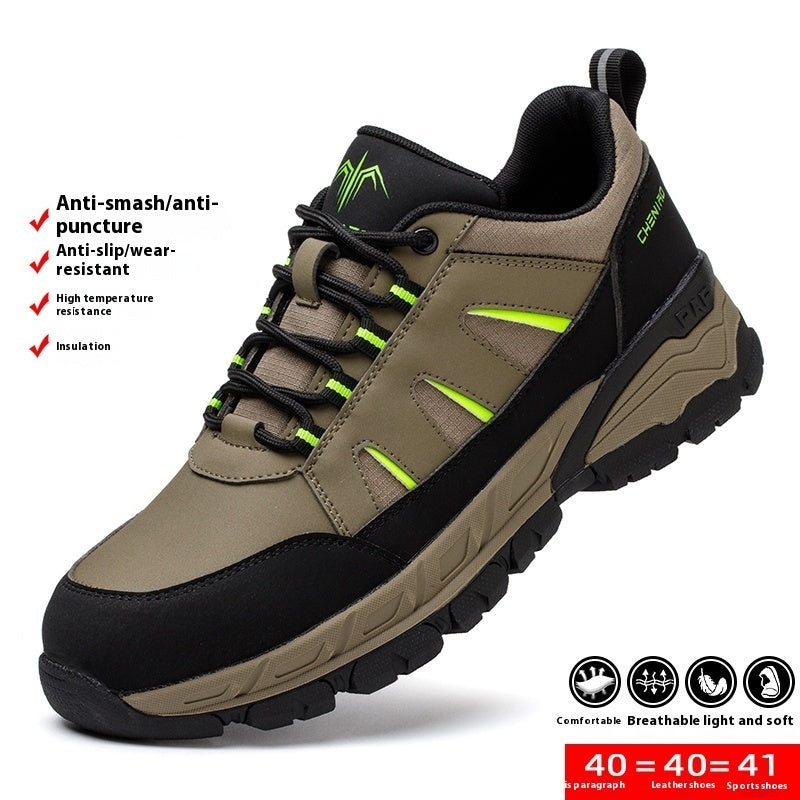 Steel Plate Lightweight Welder Safety Shoes