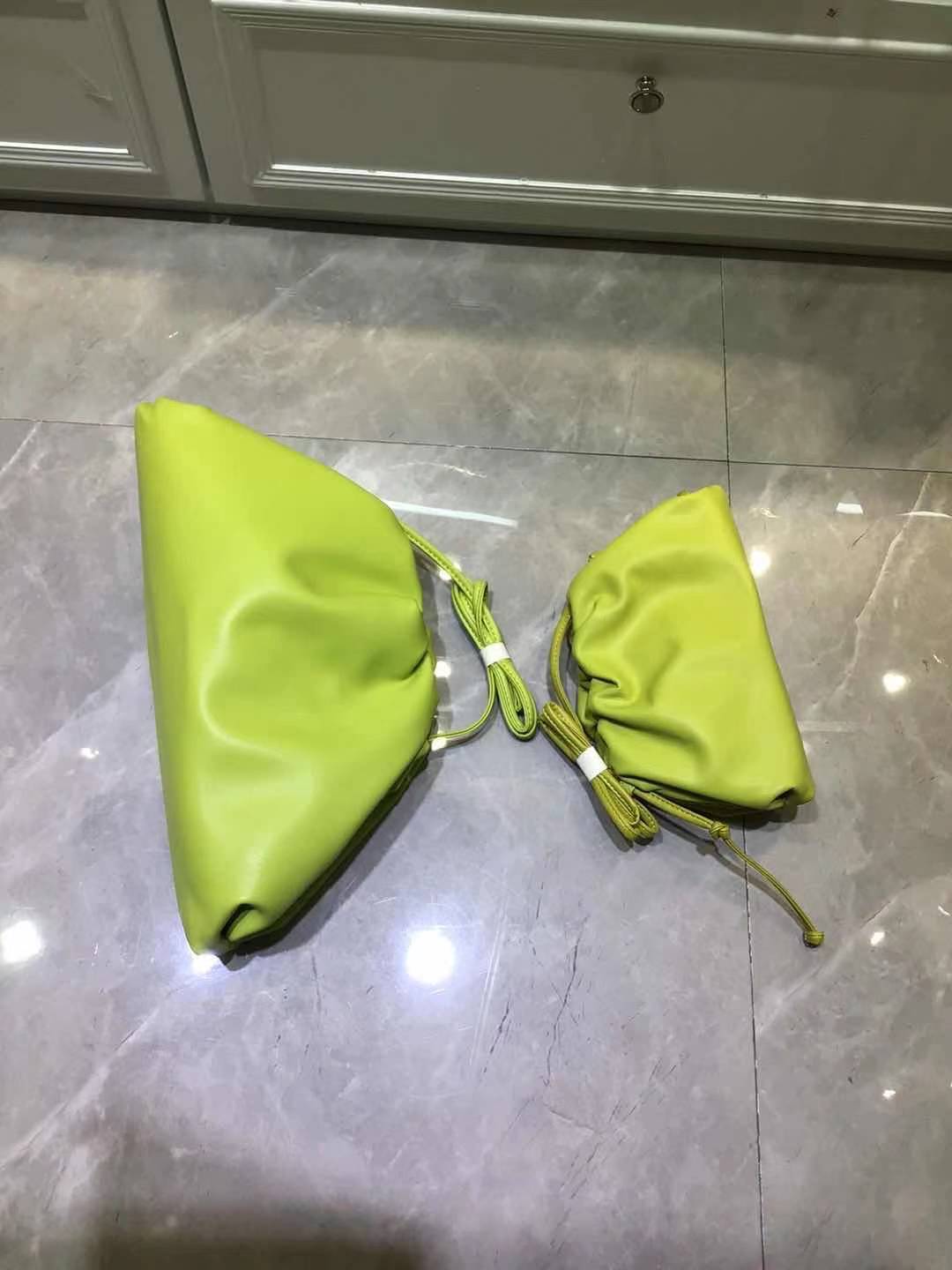 Cloud Bag Female Fold Clip Bag Solid Color Shoulder Bag