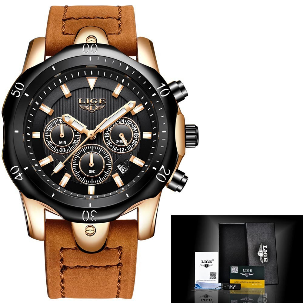 Fashion trend casual waterproof watch