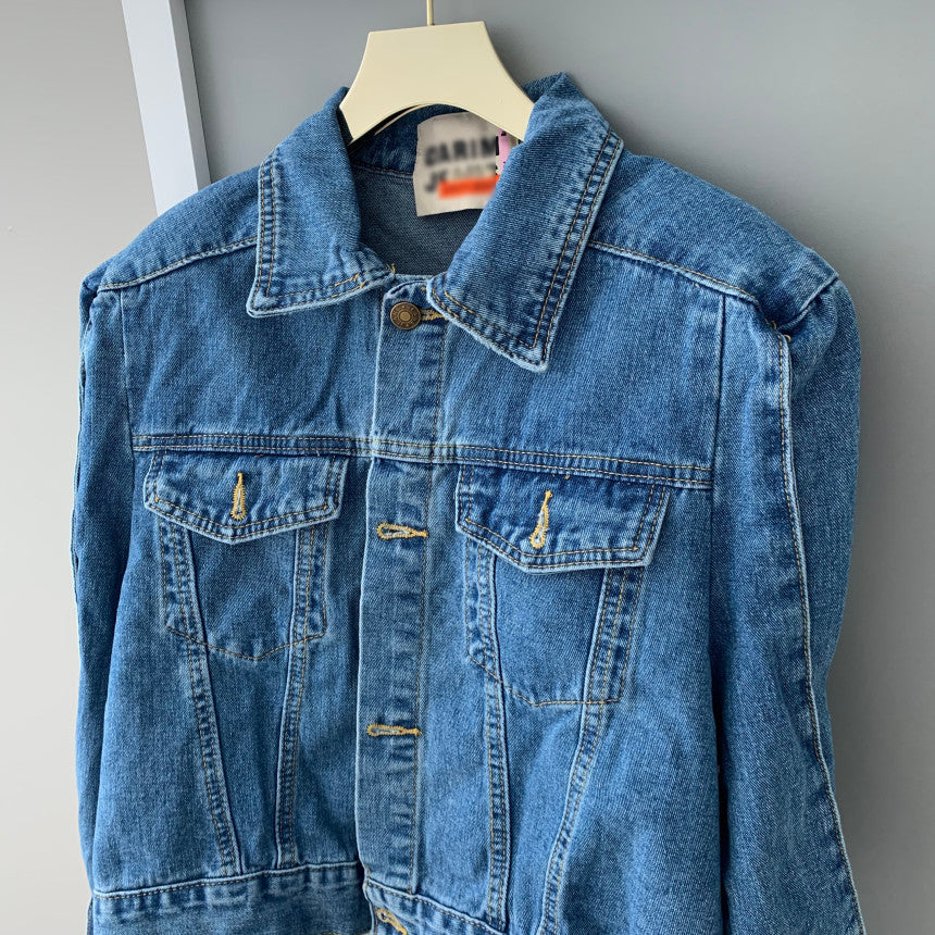 Design Loose Denim Jacket For Women