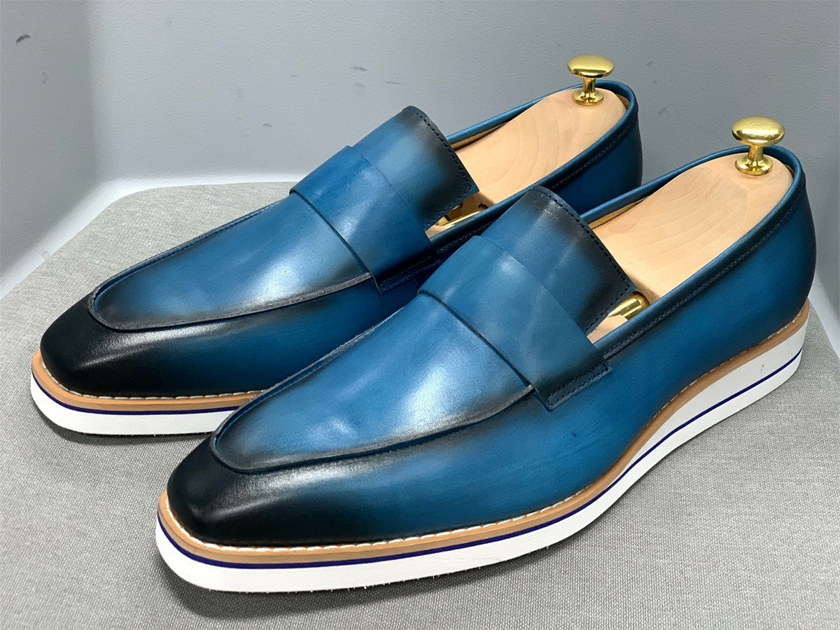 Men's Leather Handmade Casual Shoes