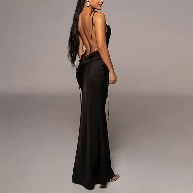 Sexy Backless Women's Party Dress