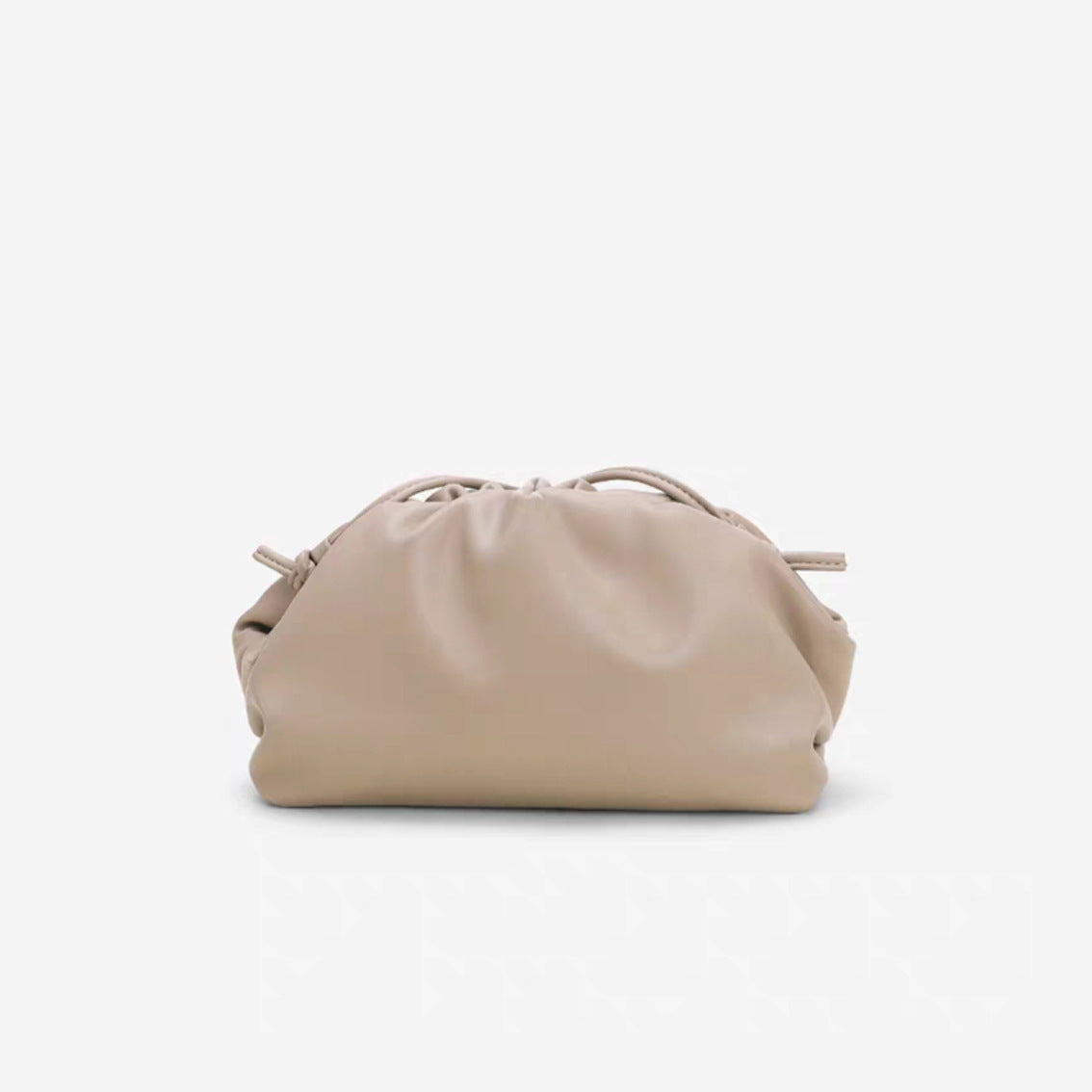 Cloud Bag Female Fold Clip Bag Solid Color Shoulder Bag