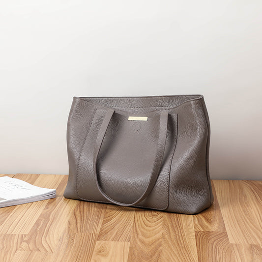 Genuine Leather Women's Large-capacity Single Shoulder Bag