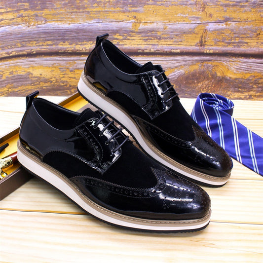 British Style Breathable Business Casual Men's Shoes