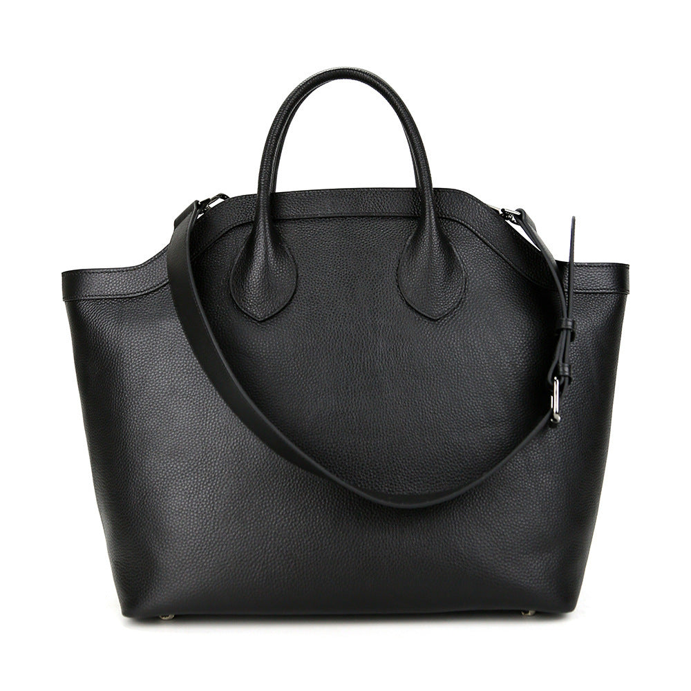 Leather Simple Large Capacity One Shoulder Wing Tote Bag