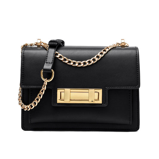 Versatile fashion cross body leather bag
