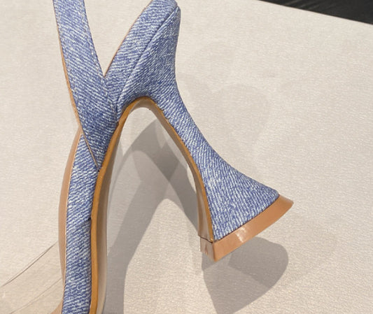 Women's Fashion Pointed Toe Rhinestone Sandals