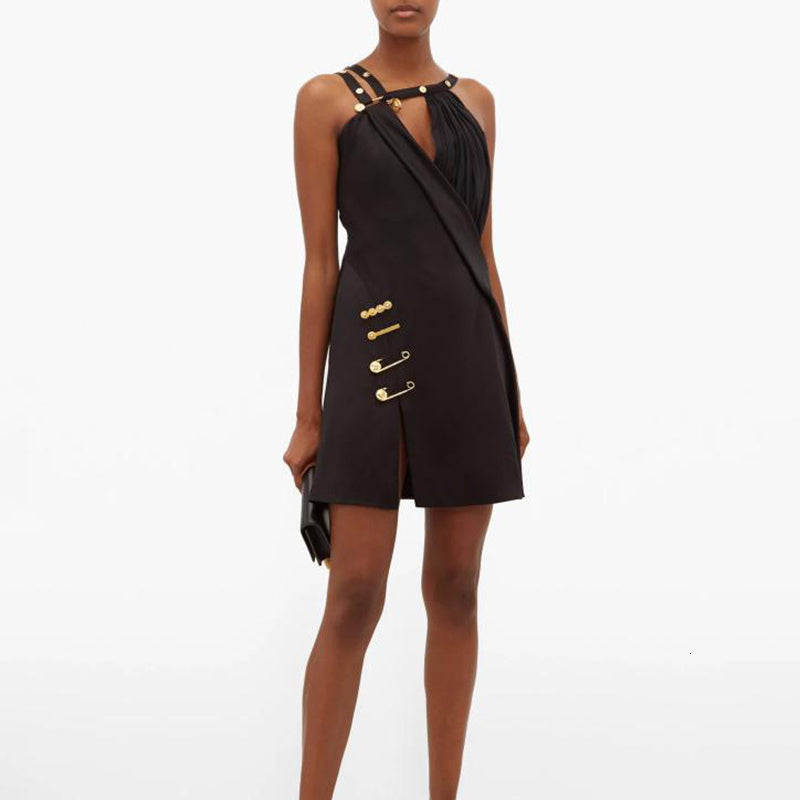 Temperament design sense niche dress