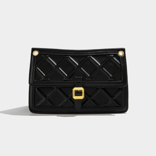 High-end Trendy Messenger Bag Rhombus Simple Armpit Small