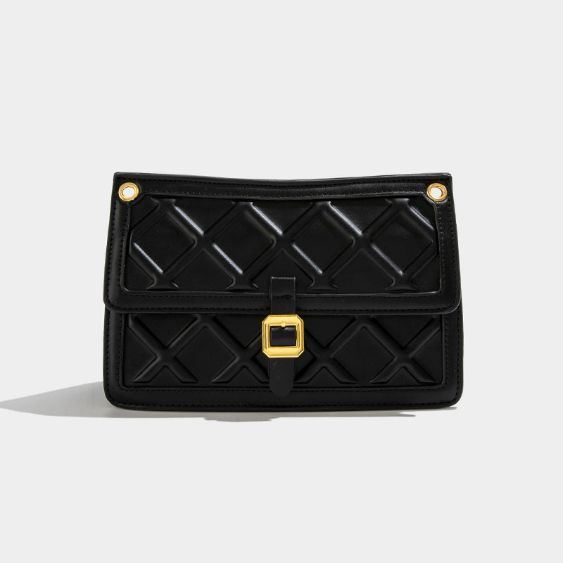 High-end Trendy Messenger Bag Rhombus Simple Armpit Small