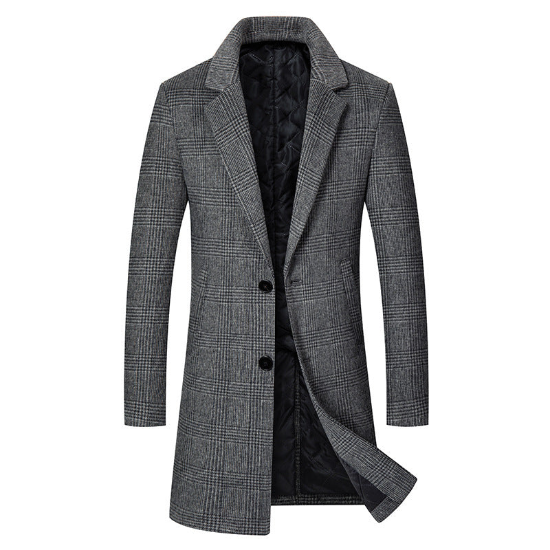 Business Blazer Casual Slim Fit Men's Overcoat