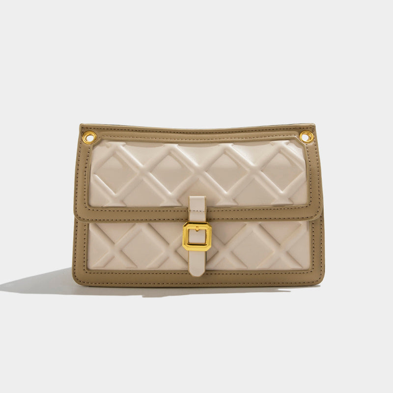 High-end Trendy Messenger Bag Rhombus Simple Armpit Small