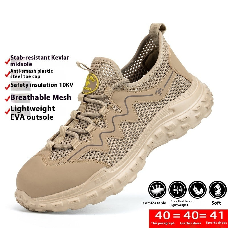 Steel Plate Lightweight Welder Safety Shoes