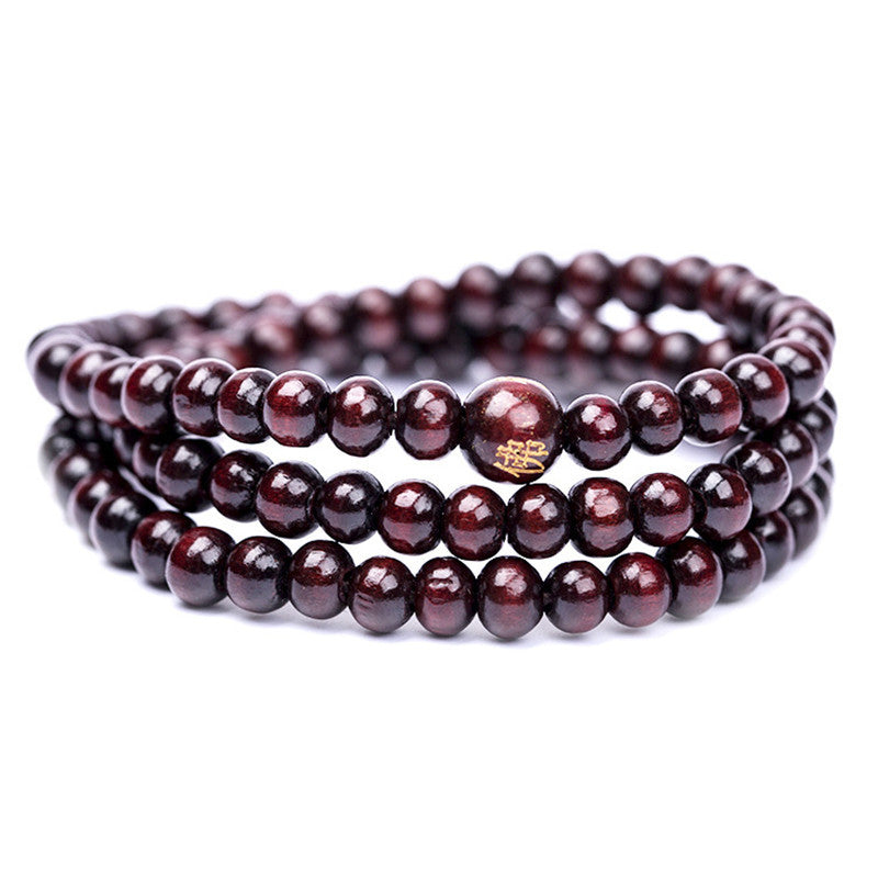 Sandalwood Buddhist Beads Wood Bracelet Women