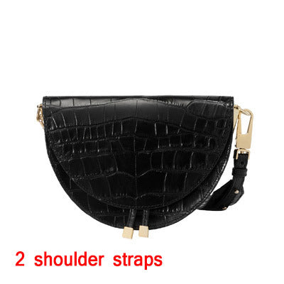 Snake pattern women shoulder bag