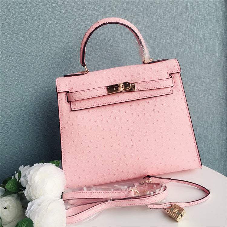 All-match texture messenger bag