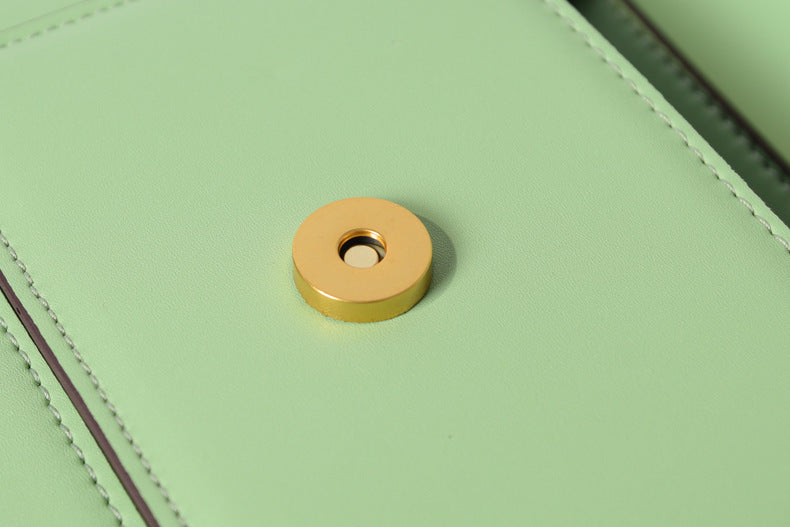 Double snake head bag with chain