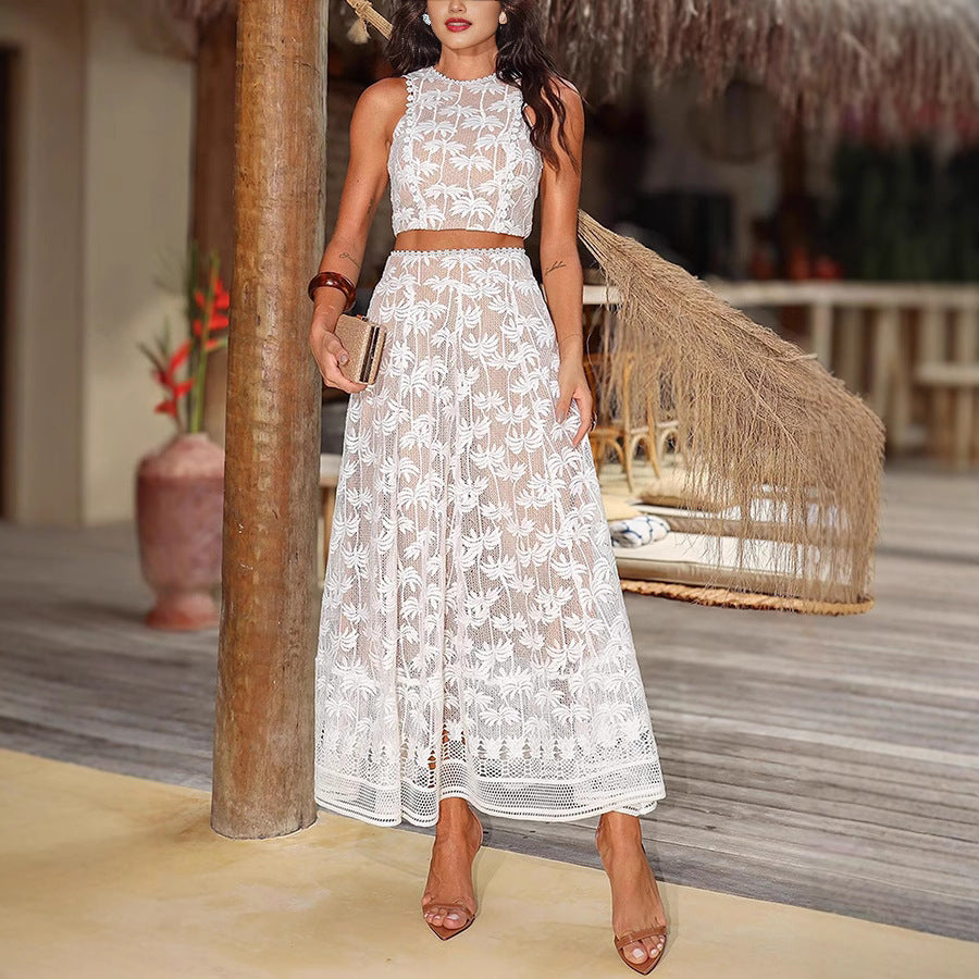 Women's Vest Zipper Pocket Suit Vacation