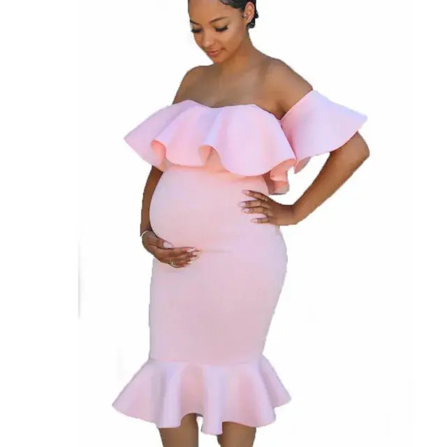 Maternity Photo Shoot Dress