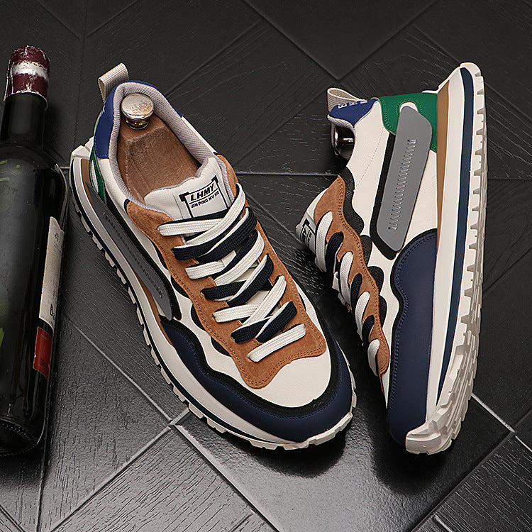 Fashion Sneaker Casual And Lightweight Comfort Trend Color Matching Men