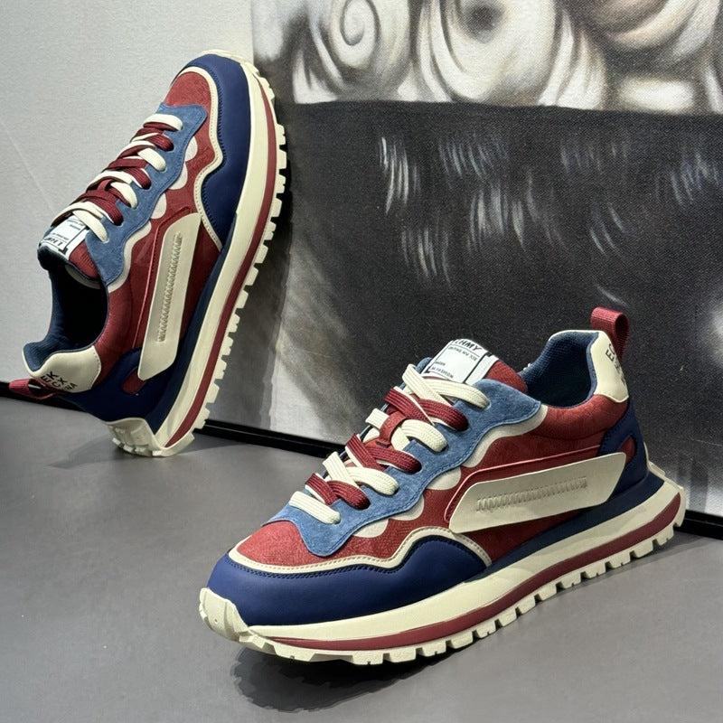 Fashion Sneaker Casual And Lightweight Comfort Trend Color Matching Men