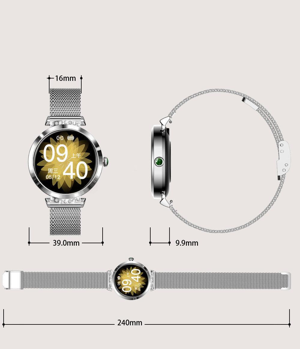 Dual Strap Multi-Sport Mode Cloud Dial Smart Watch