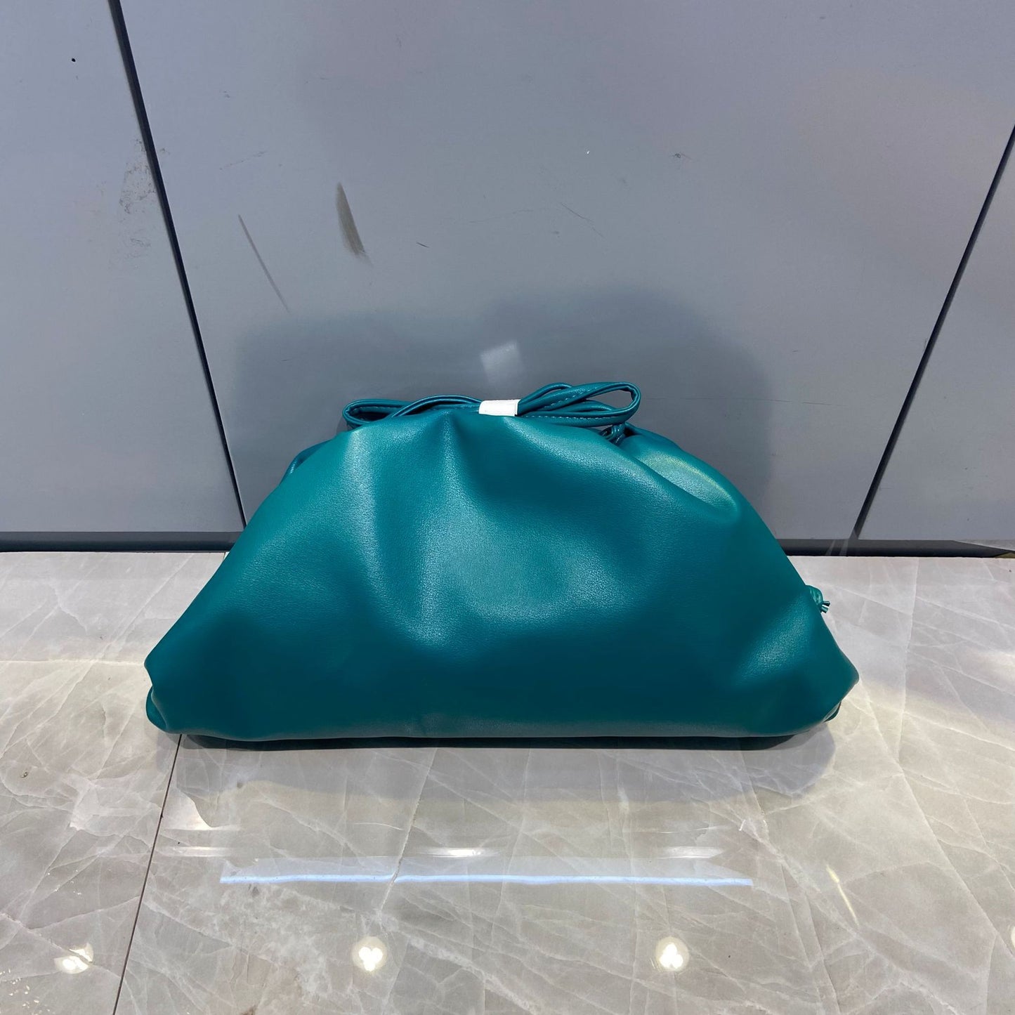 Cloud Bag Female Fold Clip Bag Solid Color Shoulder Bag