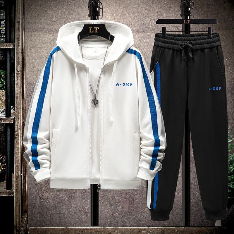 Casual Sports Suit Men's Loose Sportswear Hooded