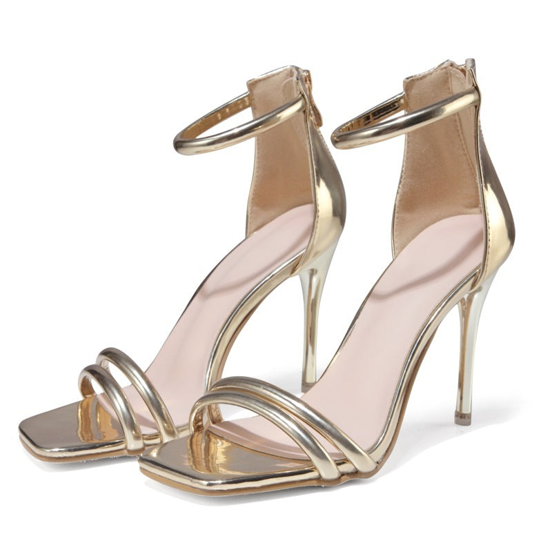 Sexy Sandals Women European And American Fashion New Style High Heel