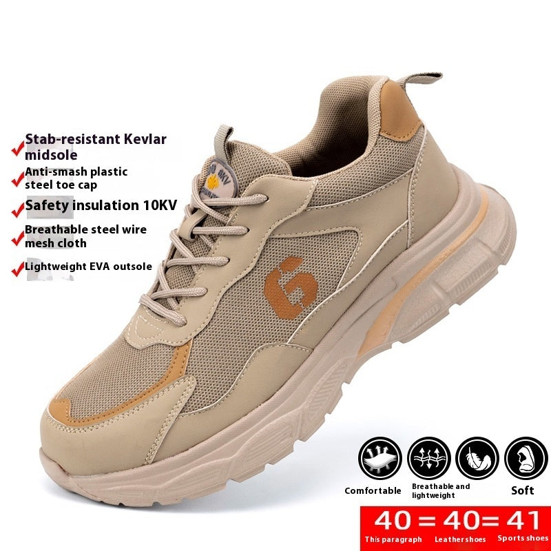 Steel Plate Lightweight Welder Safety Shoes