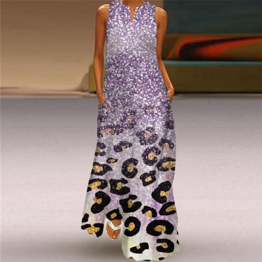 Korean Style Loose Slimming V-neck Dress Women