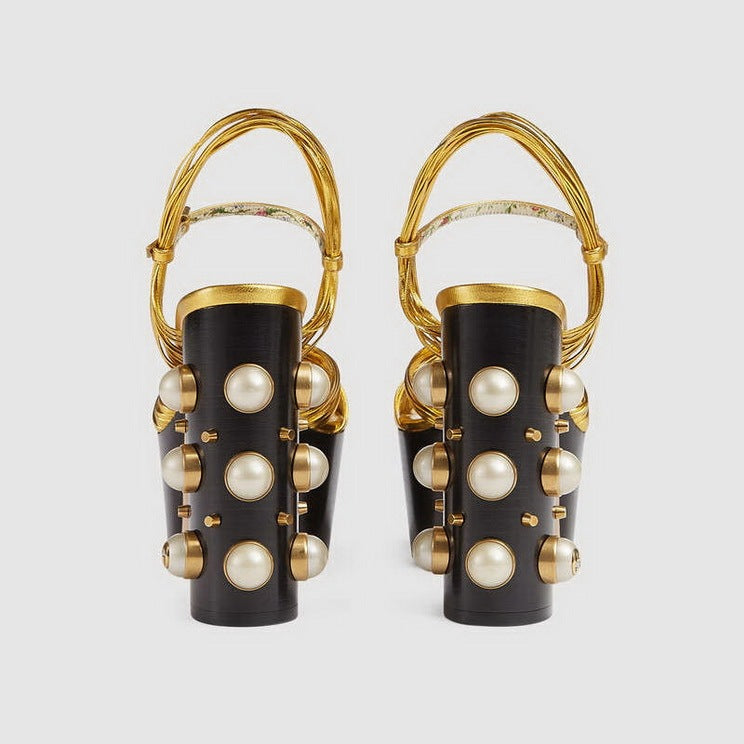 Women's New Platform Studded High Heel Sandals