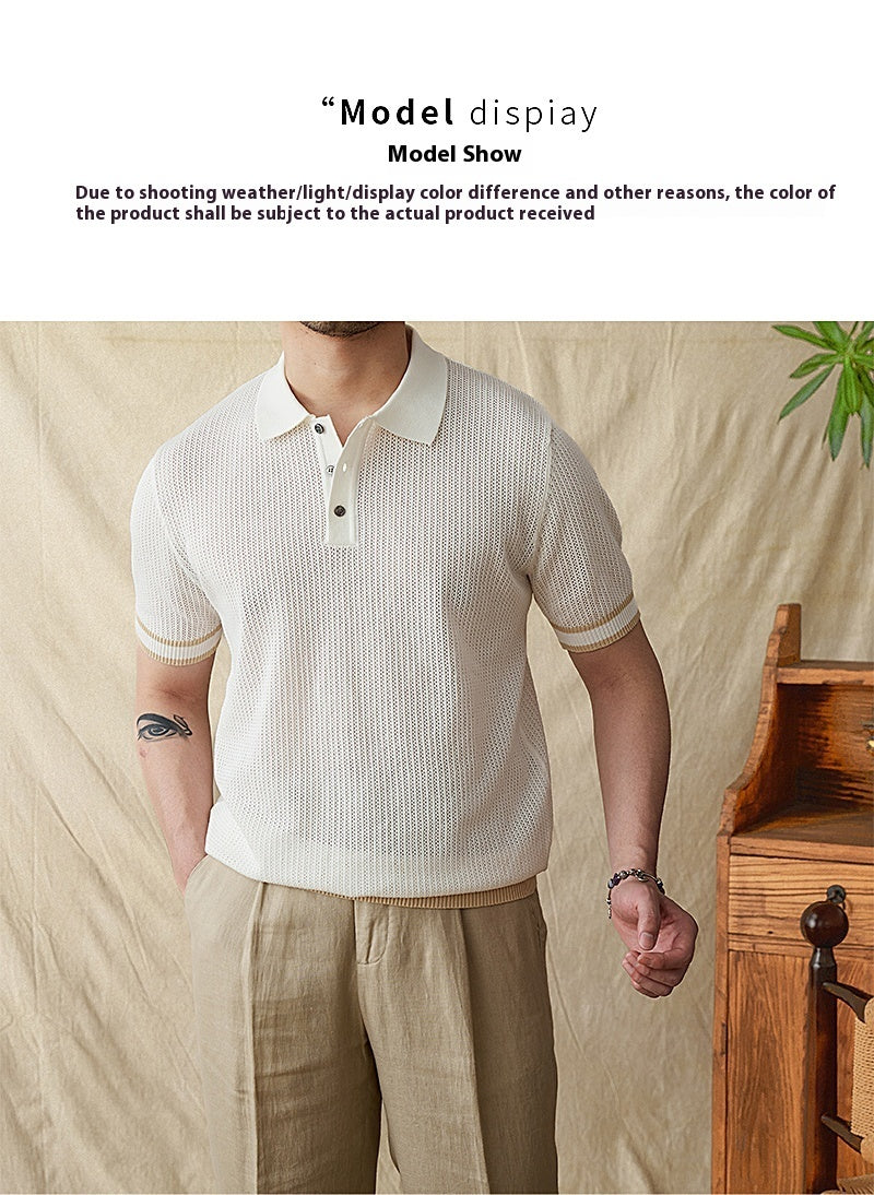 Simple Polo Summer Business Casual Short Sleeve